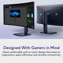 Монітор DELL Alienware AW3425DW Interstellar Indigo (210-BRTW)