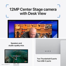 Монитор APPLE Studio Display XDR Nano-texture glass Tilt and height adjustable stand (MFEP4RU/A)