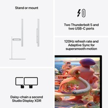 Монитор APPLE Studio Display XDR Nano-texture glass VESA Mount Adapter (Stand not included) (MFEQ4RU/A)