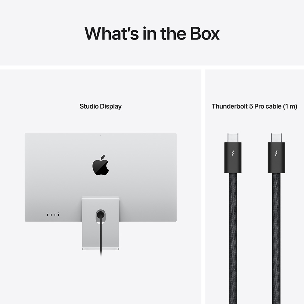 Фото Монитор APPLE Studio Display Nano-Texture Glass Tilt-Adjustable Stand (MFF24RU/A)