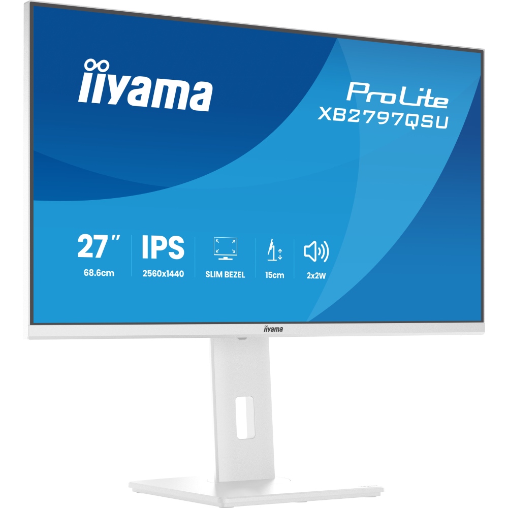 Зовнішній вигляд Монітор IIYAMA ProLite XB2797QSU-W1