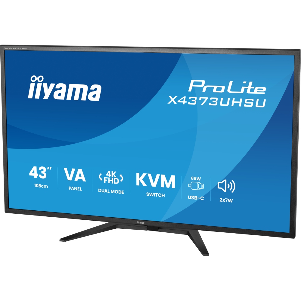 Фото 4 Монітор IIYAMA ProLite X4373UHSU-B2