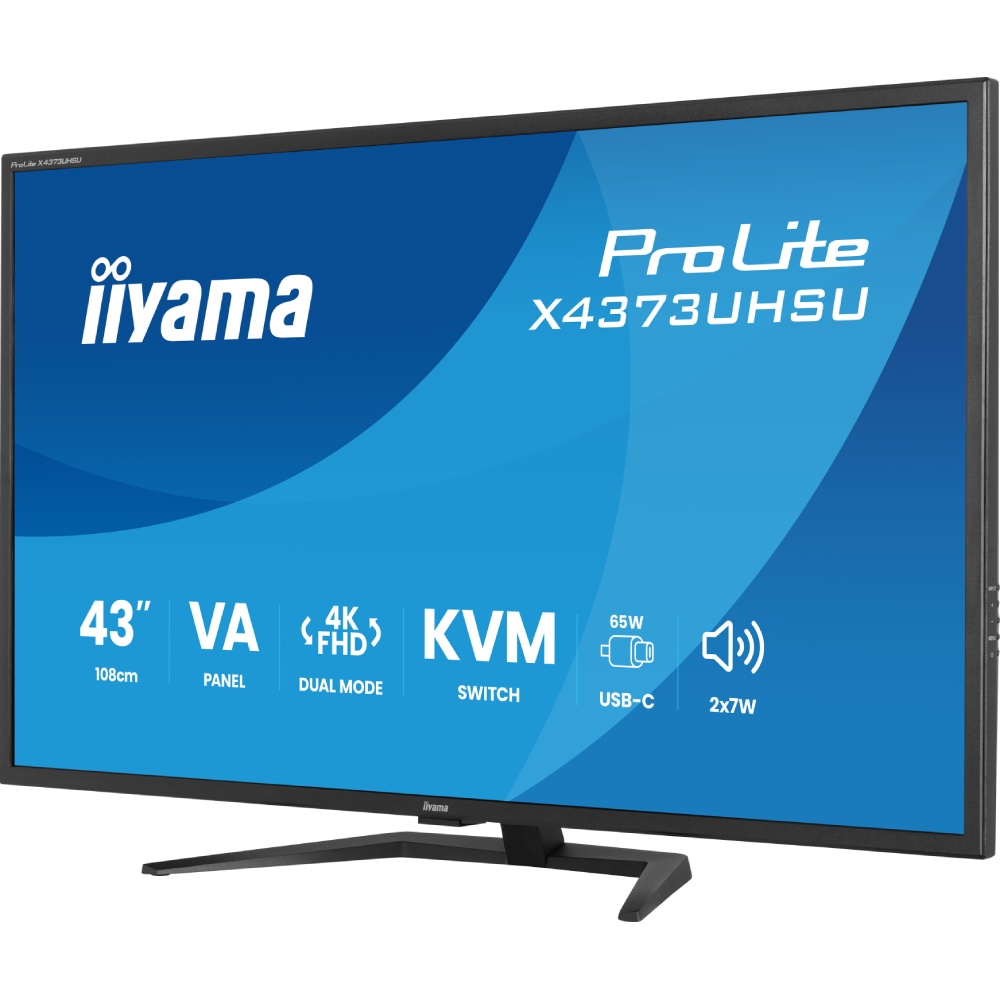 Монітор IIYAMA ProLite X4373UHSU-B2 Роздільна здатність 3840 x 2160