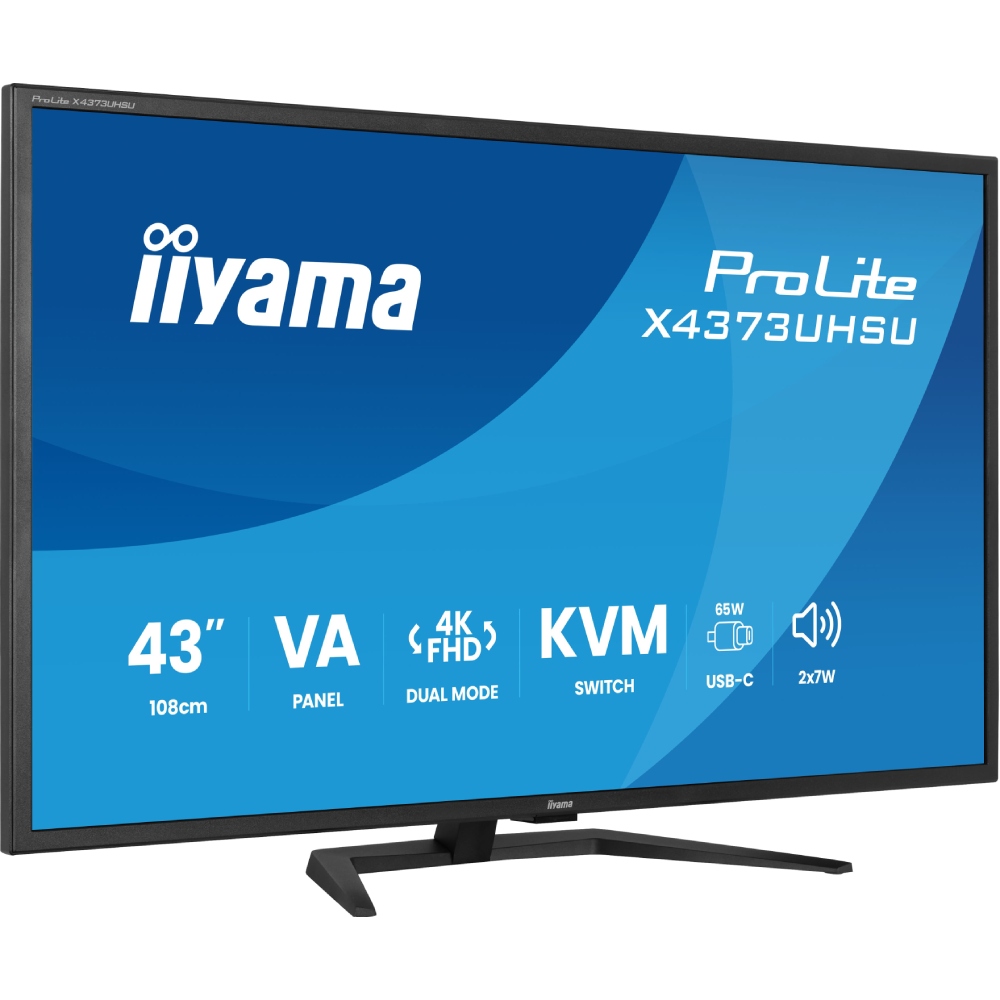 Монітор IIYAMA ProLite X4373UHSU-B2 Діагональ 42.5