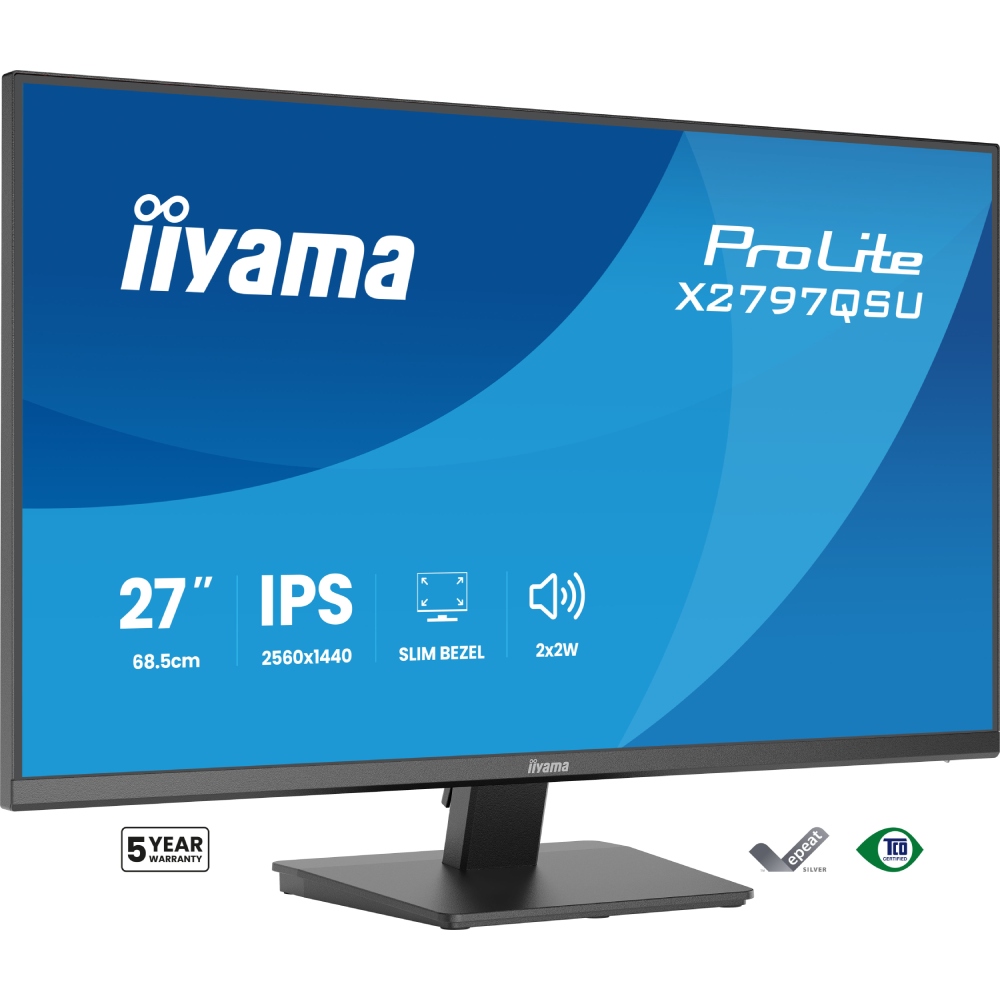 Фото 4 Монітор IIYAMA ProLite X2797QSU-B1