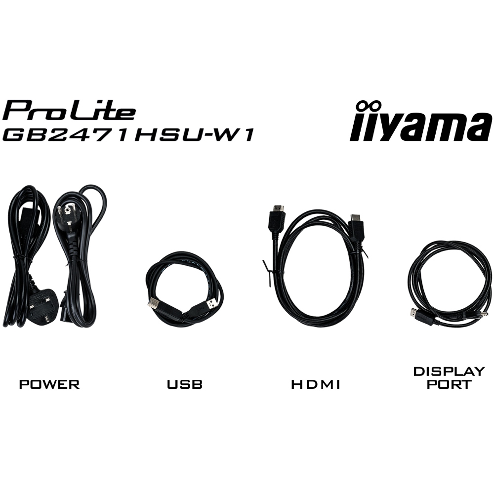 Фото 17 Монітор IIYAMA G-MASTER GB2471HSU-W1