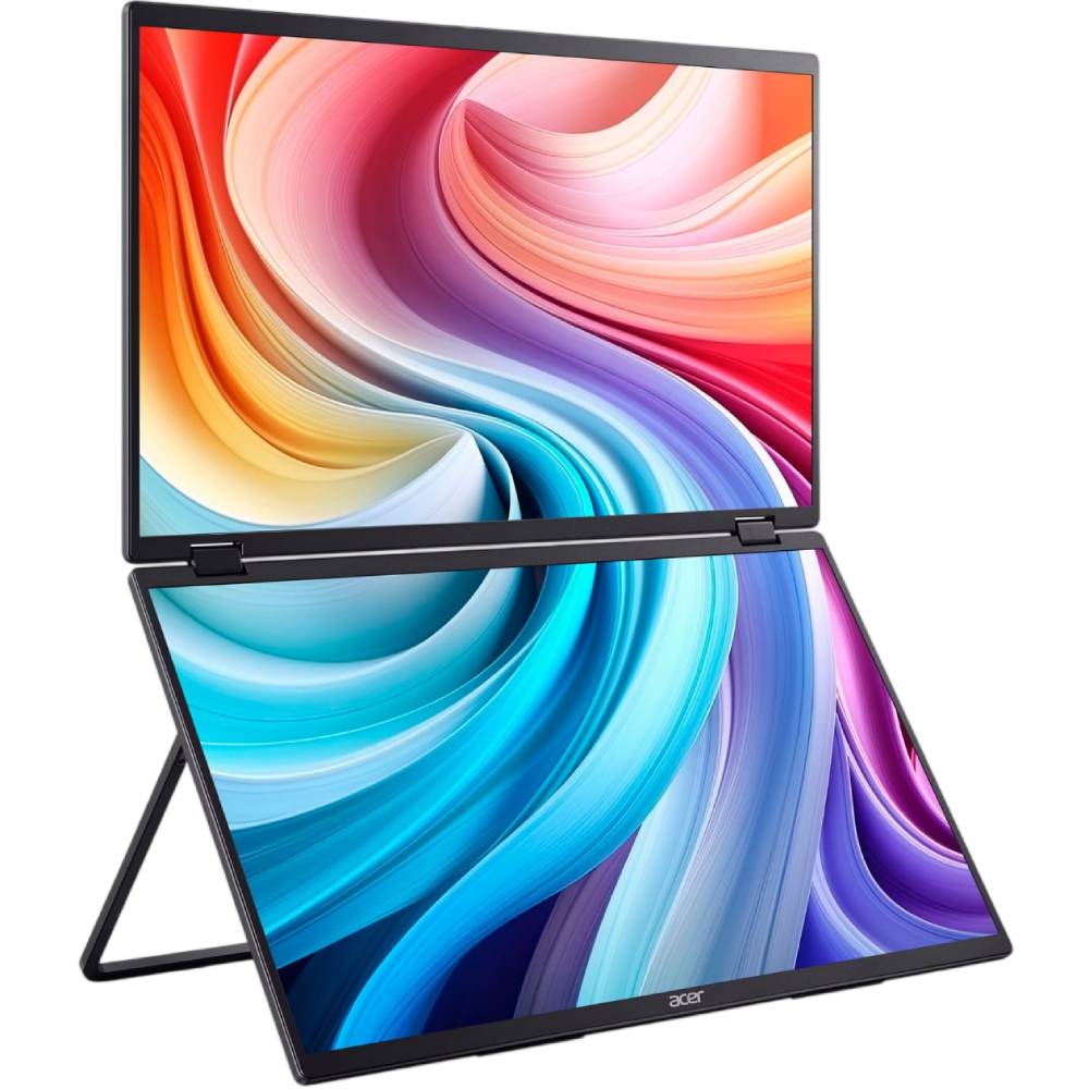 Монітор ACER 18.5" Dual Portable PD193QTEbmiuux (UM.XP3EE.E09) Матриця IPS