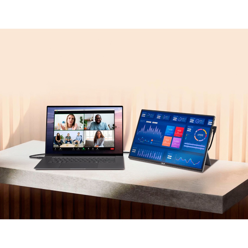 Фото Монітор ASUS ZenScreen MQ16FC (90LM0CNV-B01N71)