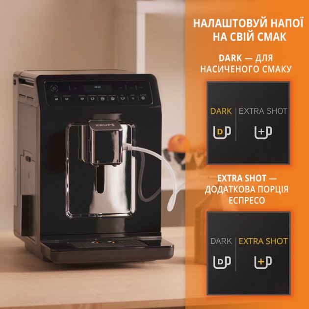 Кофемашина KRUPS EA890810 Мощность 1450