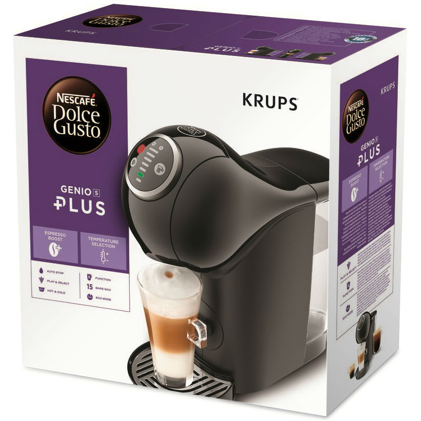 Кофеварка KRUPS DOLCE GUSTO Genio S Plus (KP340831) Мощность 1500