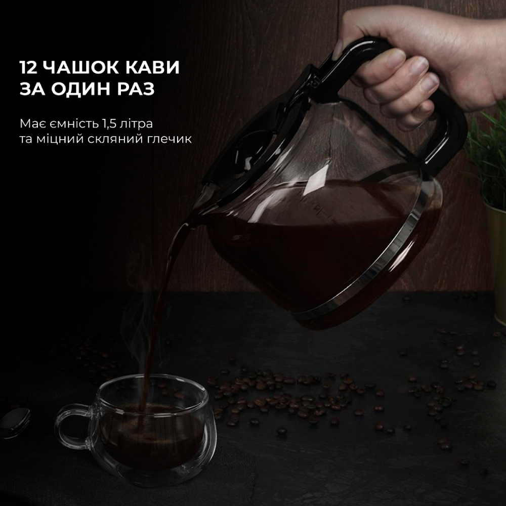 Кофеварка CECOTEC Coffee 66 Heat (CCTC-01554) Используемый кофе молотый