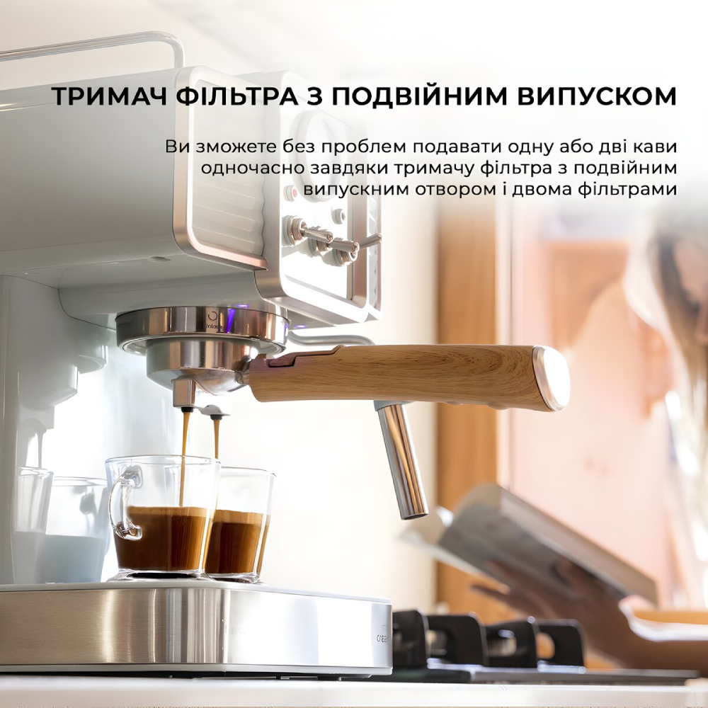 Огляд Кавоварка CECOTEC Cumbia Power Espresso 20 Tradizionale (CCTC-01575)