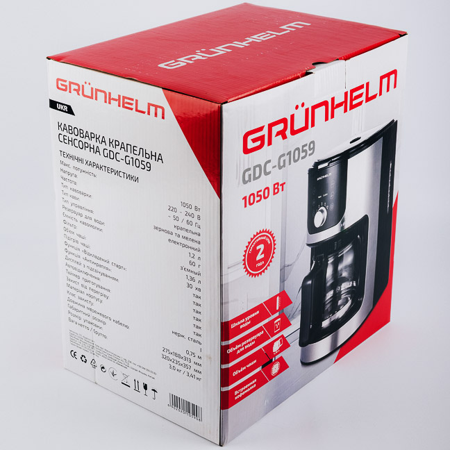 Зображення Кавоварка GRUNHELM GDC-G1059