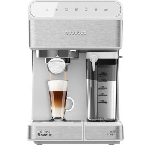 Кофеварка CECOTEC Cumbia Power Instant-ccino 20 Touch Bianca (CCTC-01557) Комплектация кофеварка, емкость для молока с трубкой для подачи, портафильтр, мерная ложка с прессом, фильтр на 1 чашку, фильтр на 2 чашки, инструкция