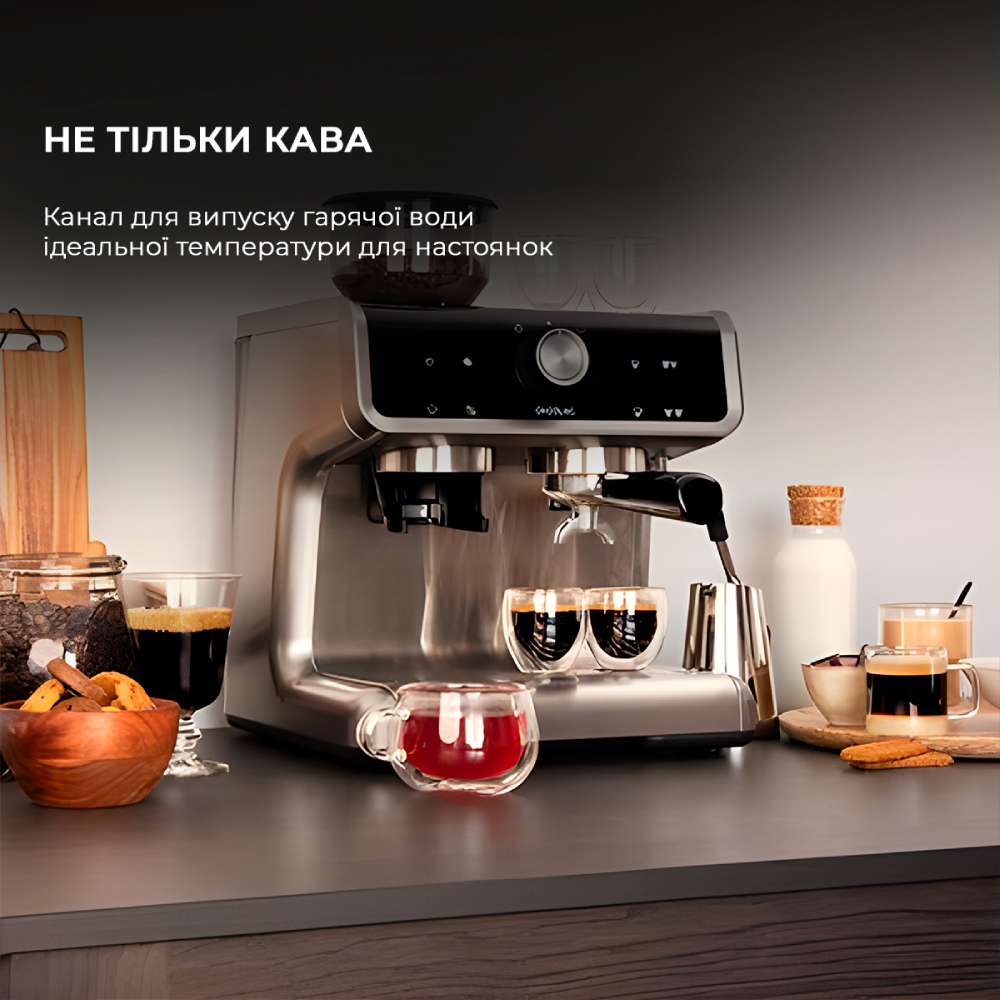 Зображення Кавоварка Cecotec Cumbia Power Espresso 20 Barista Cream (CCTC-01589)