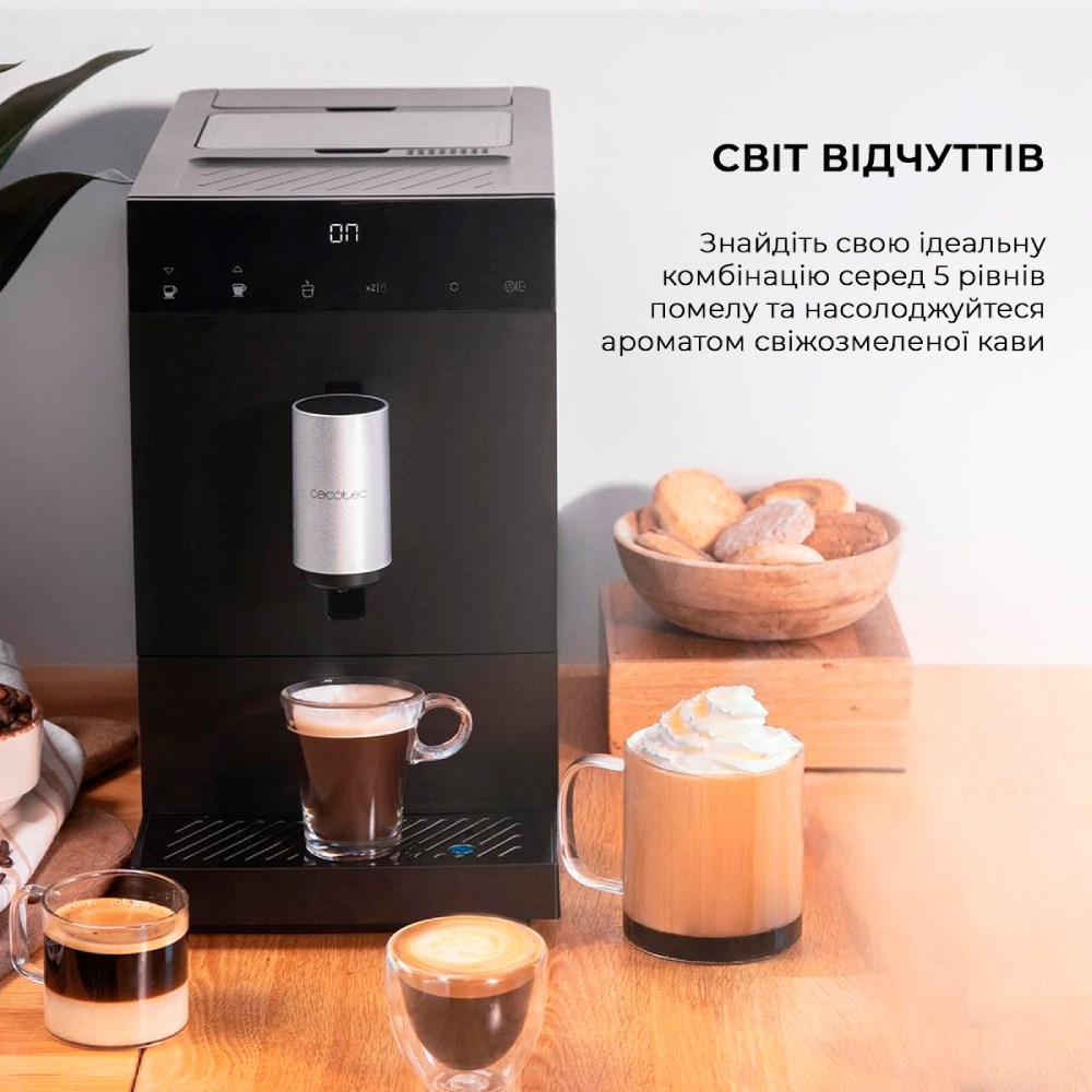 Внешний вид Кофемашина CECOTEC Cremmaet Compact Cafetera (CCTC-01636)