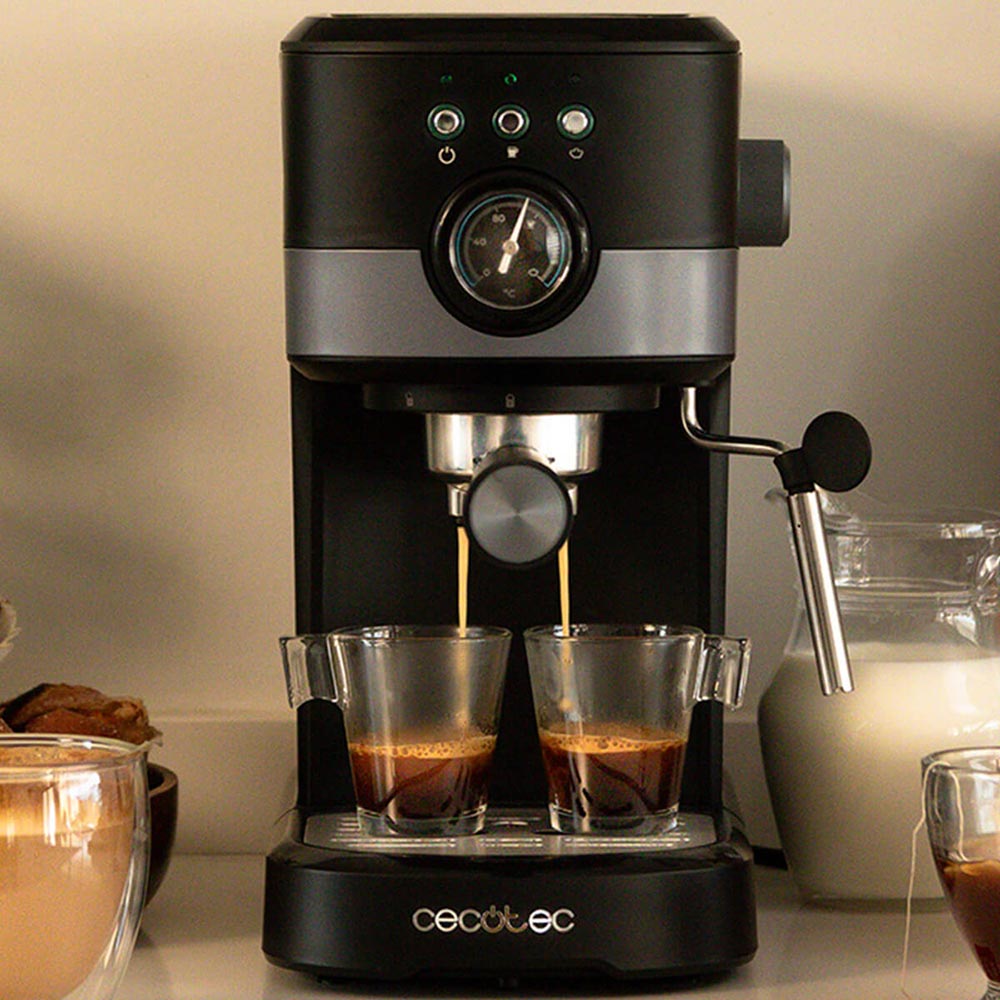 Кофеварка CECOTEC Power Espresso 20 Pecan Pro (CCTC-01725) Используемый кофе молотый