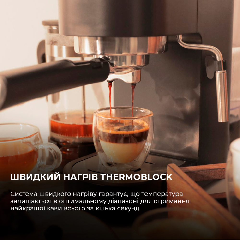 Кофеварка CECOTEC Cafelizzia Fast (CCTC-01726) Мощность 1350