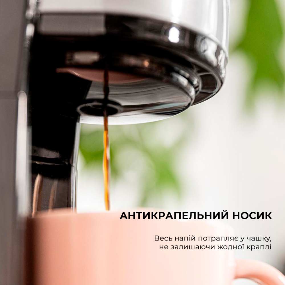 Внешний вид Кофеварка CECOTEC Coffee 66 Drop & Go (CCTC-01728)