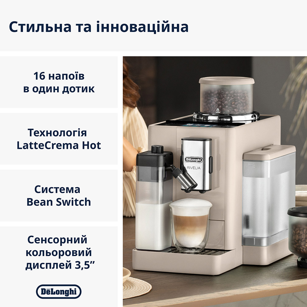 Кавомашина DELONGHI EXAM440.55.BG S11 (0132215474) Тип кавова машина