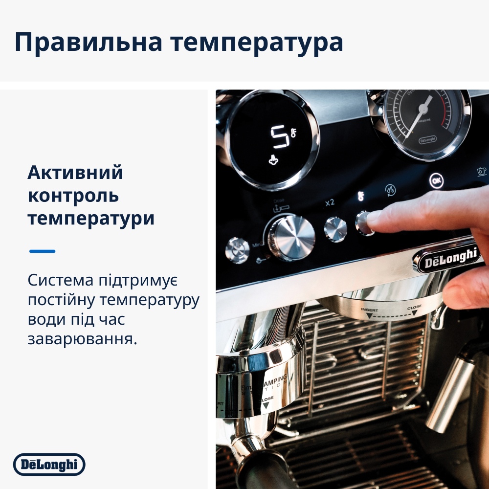 Кофемашина DELONGHI EC9865.M (0132127009) Мощность 1450
