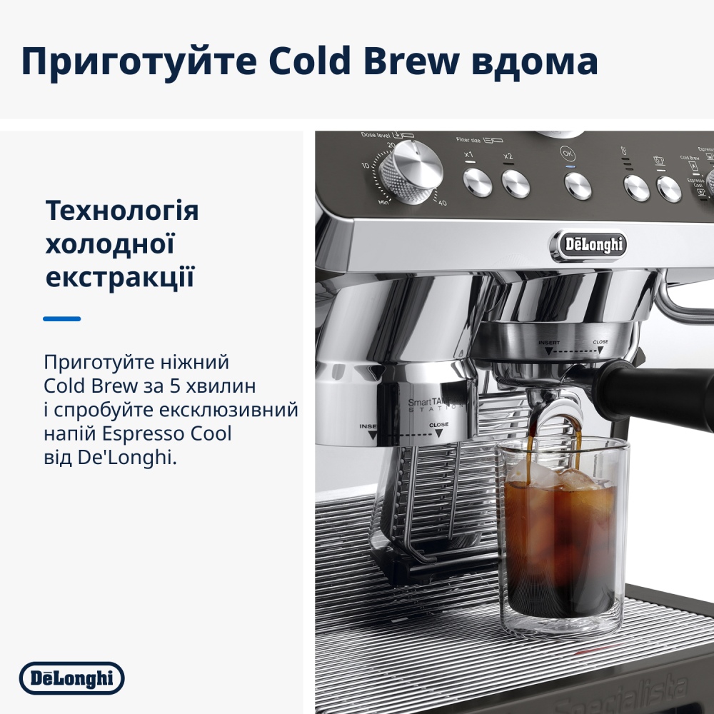 Фото Кофемашина DELONGHI La Specialista Opera EC 9555.BK (132126097)