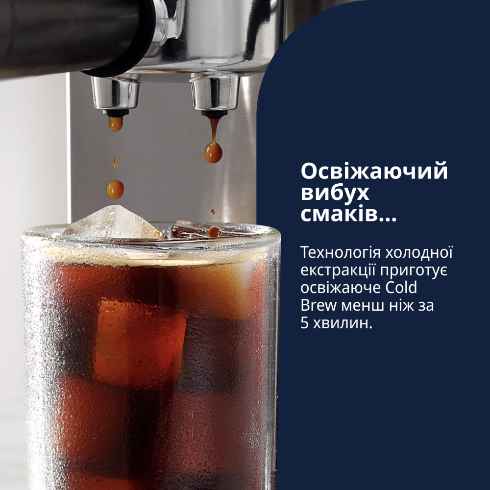 Кофеварка DELONGHI Dedica Duo EC890.M Используемый кофе молотый