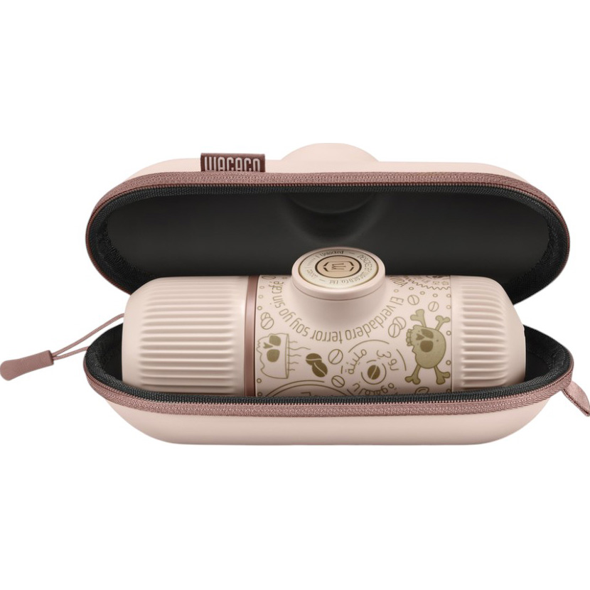 Портативна кавоварка WACACO Nanopresso з чохлом Рожева (WNANOPINK) Тип портативна (для автомобіля)