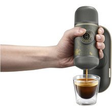 Портативна кавоварка WACACO Nanopresso з чохлом Темно-сіра (WNANODGR)