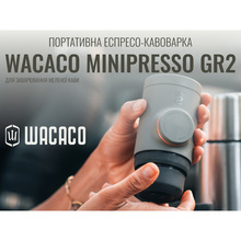 Портативна кавоварка WACACO Minipresso GR2 (WMINIGR2)