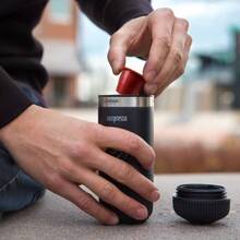 Портативна кавоварка WACACO Nanopresso з адаптером для капсул (WNANONS)