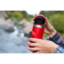 Портативна кавоварка WACACO Nanopresso з чохлом Red (WNANORED)
