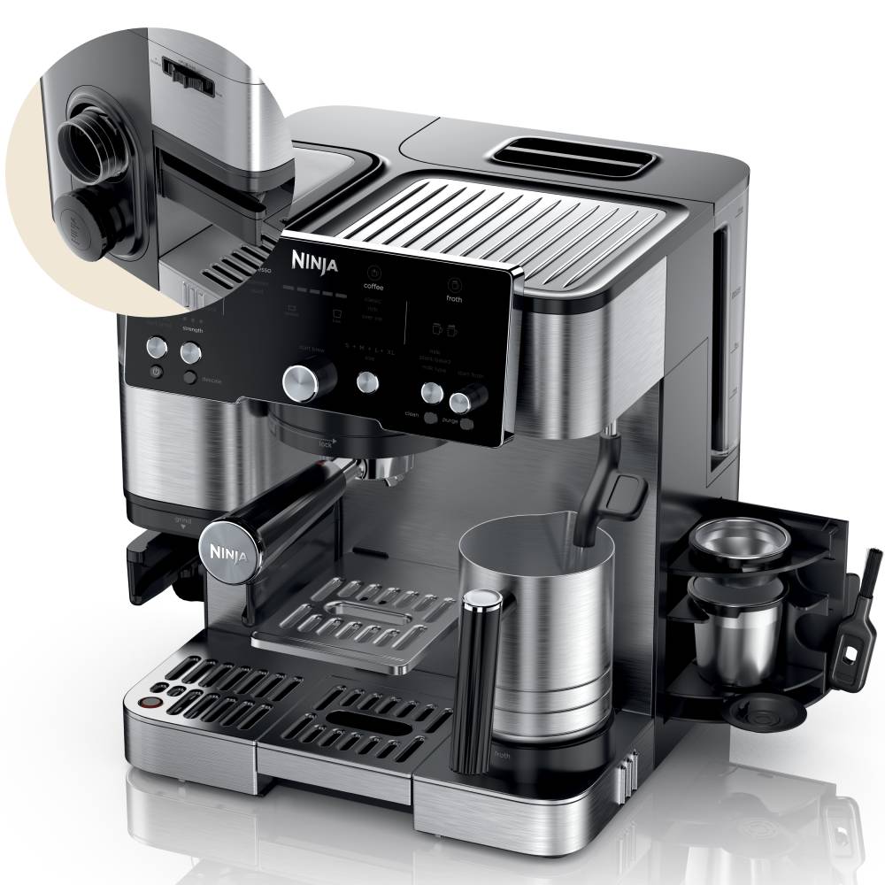 Фото 17 Кавомашина NINJA Ninja Luxe Cafe Essential Coffee Maker ES501EU