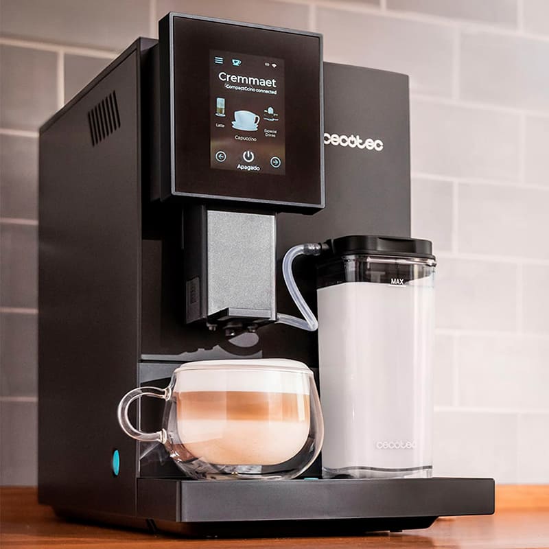 Изображение Кофемашина CECOTEC Cremmaet Compactccino Connected (CCTC-01460)