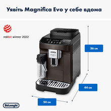 Кавомашина DELONGHI Magnifica Evo ECAM293.61.BW Кавомашина DELONGHI Magnifica Evo ECAM293.61.BW