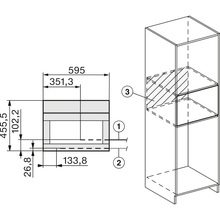 Вбудована кавоварка MIELE CVA 7440 29744020RU