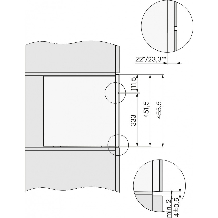 Зображення Вбудована кавоварка MIELE CVA 7440 CleanSteel 29744040RU