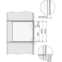 Вбудована кавоварка MIELE CVA 7440 CleanSteel 29744040RU