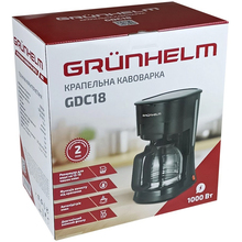 Кофеварка GRUNHELM GDC18 1000Вт 1.8л