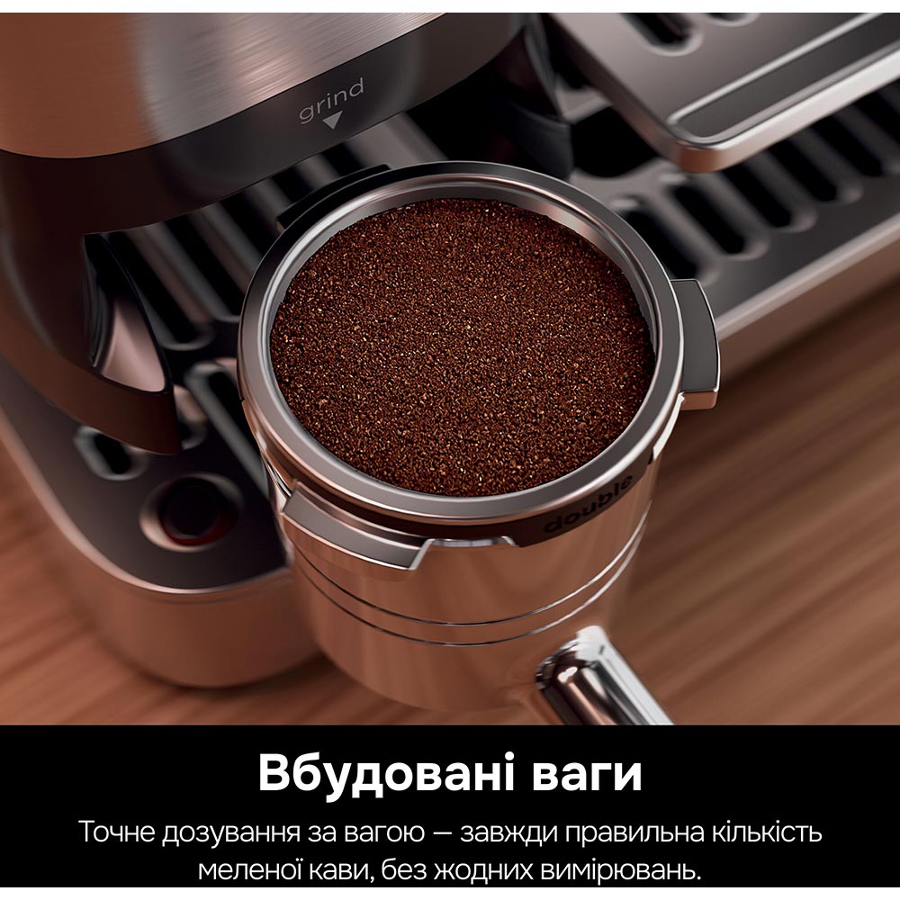 Кавова машина NINJA Luxe Cafe Essential Coffee Maker ES701EU Кава, що використовується мелена