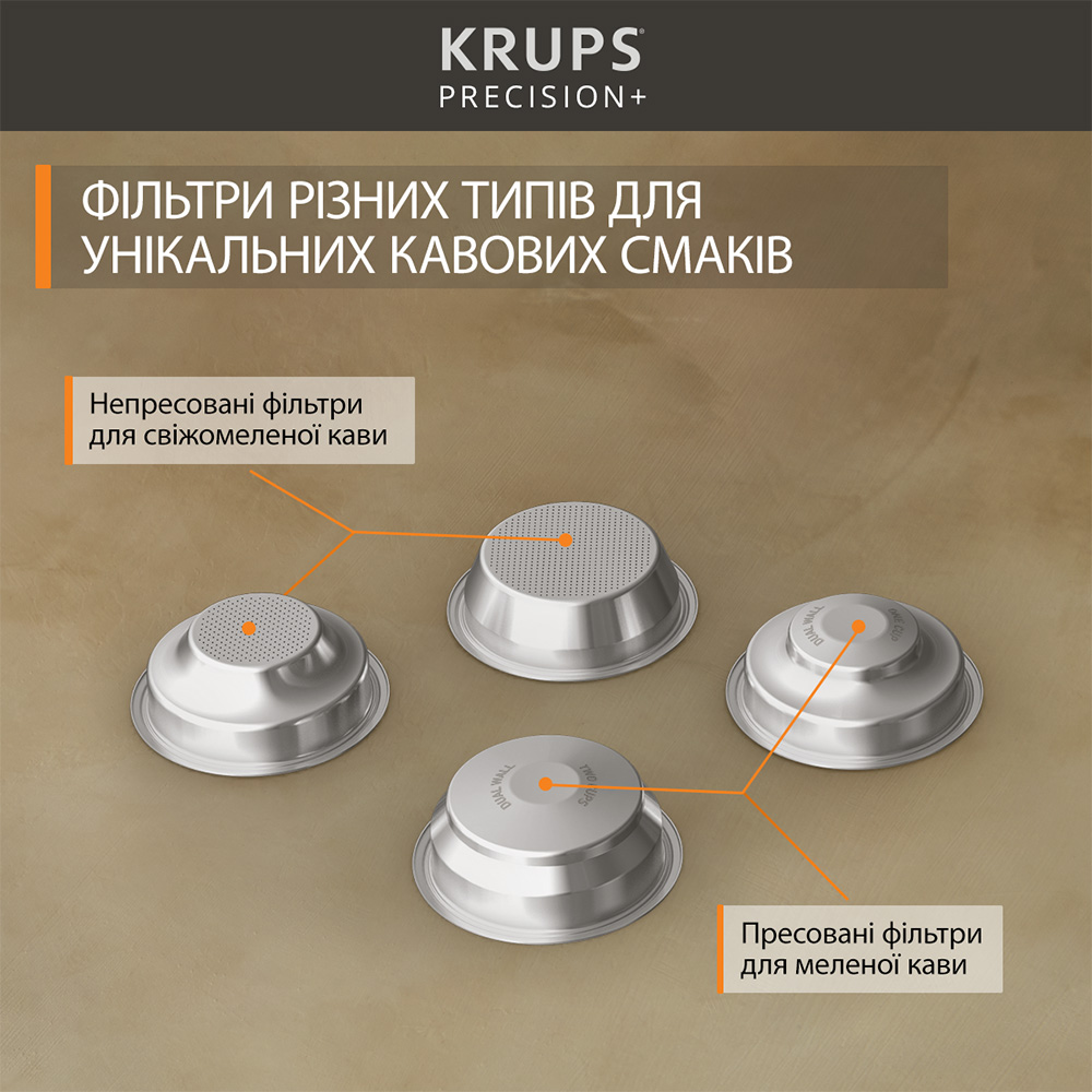 Кофемашина KRUPS Precision+ XP804T10 Покупка Кофемашина KRUPS Precision+ XP804T10