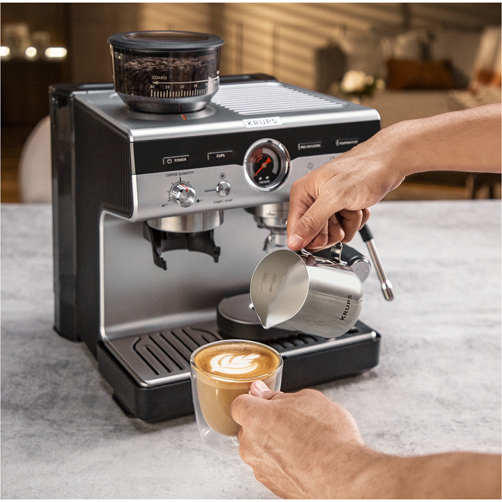 Кофемашина KRUPS Precision+ XP804T10 Обзор Кофемашина KRUPS Precision+ XP804T10