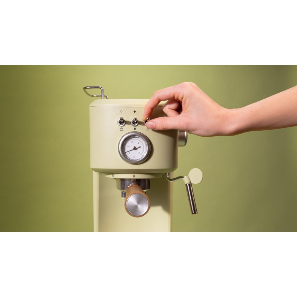 Покупка Кофеварка CECOTEC Power Espresso 20 Retro Green (CCTC-01723)