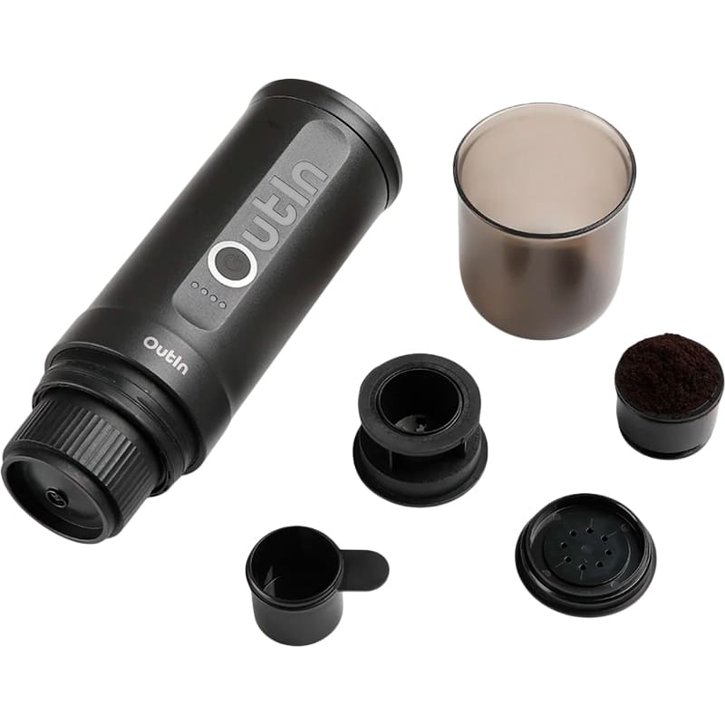 Портативная кофеварка OUTIN Space Grey (OTEM-01-SG) Используемый кофе капсулы