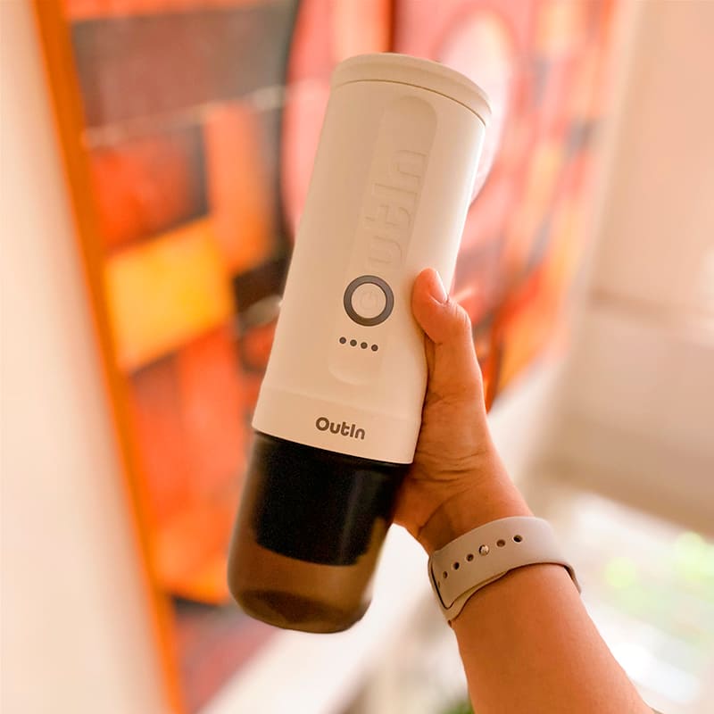 Фото 14 Портативная кофеварка OUTIN Pearl White (OTEM-01-PW)