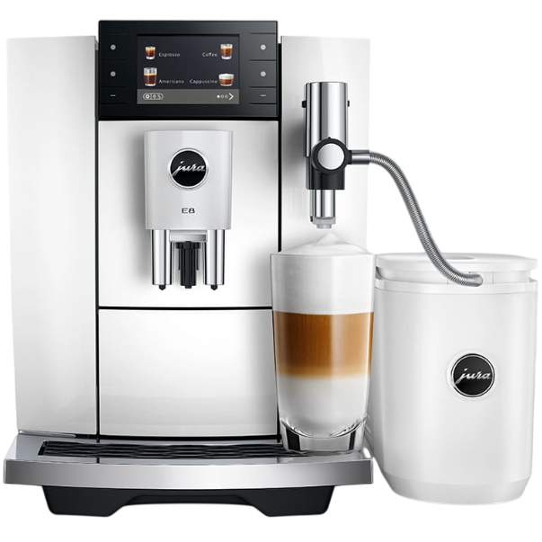 Кофемашина JURA E8 Piano White ED (15747) Давление 15