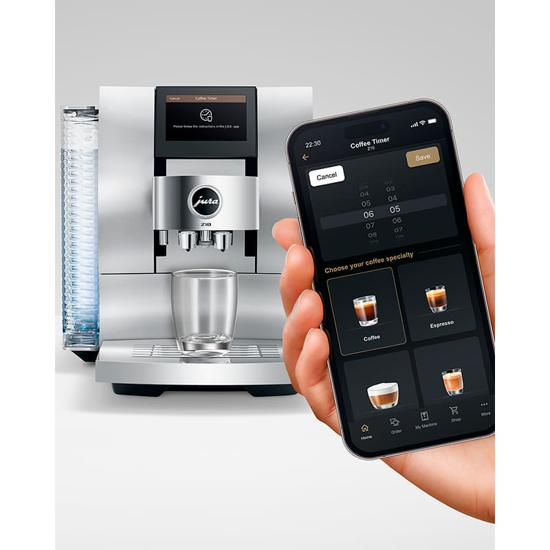 Фото 21 Кофемашина JURA Z10 Aluminium White EB (15613)