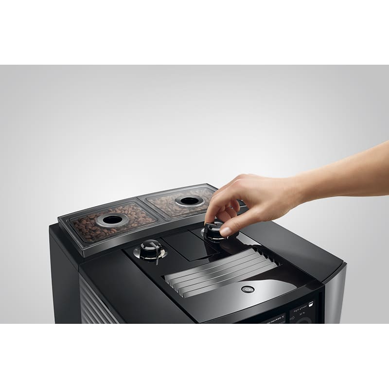 В Фокстрот Кофемашина JURA J10 twin Diamond Onyx EA (15706)