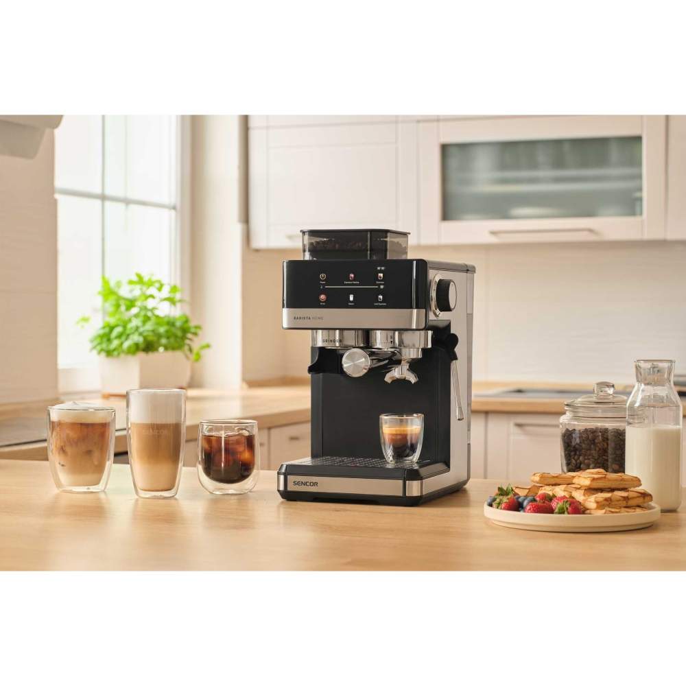 Обзор Кофеварка SENCOR SES5000SS