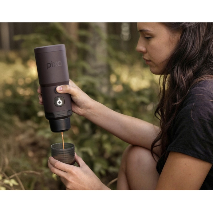 Фото 23 Портативна кавоварка WACACO Pixapresso Dark Burgundy (WPIXADB)